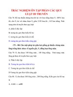 TRẮC NGHIỆM ÔN TẬP PHẦN CÁC QUY LUẬT DI TRUYỀN_3 pdf