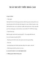 XUẤT HUYẾT TIÊU HOÁ CAO doc