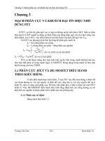 Giáo trình Mạch điện tử part 3 pps