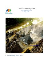 báo cáo cập nhật kqkd q312 ngành khoáng sản việt nam 2012 công ty cổ phần chứng khoán fpt