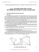 Giáo trình Thiết kế trang phục V - CHƯƠNG 3 PHƯƠNG PHÁP NHẢY CỠ VÓC - XÂY DỰNG TIÊU CHUẨN KỸ THUẬT CỦA MÃ HÀNG potx