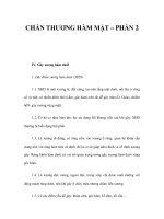 CHẤN THƯƠNG HÀM MẶT – PHẦN 2 doc