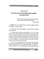 Giáo trình KẾ HOẠCH HÓA PHÁT TRIỂN KINH TẾ XÃ HỘI - Chương 7 docx