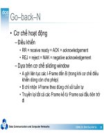 Kỹ thuật truyền số liệu : Điều khiển ở lớp liên kết dữ liệu part 3 pptx