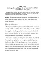 BÁO CÁO Hướng dẫn nghị quyết số 12- HD/UBKTTW phần 2 ppsx