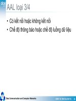 Kỹ thuật truyền số liệu : ATM Asynchronous Transfer Mode part 7 pps