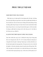 PHẪU THUẬT NỘI SOI pot