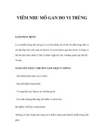 VIÊM NHU MÔ GAN DO VI TRÙNG doc