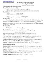 ĐỀ ÔN THI MÔN TOÁN 2011 KHỐI A SỐ (7) pps