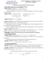 ôn thi môn toán năm 2011_ số 9 docx