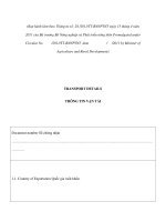 MẪU THÔNG TIN VẬN TẢI pptx