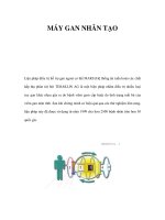 MÁY GAN NHÂN TẠO doc