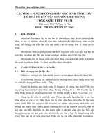 Giáo trình : Thí nghiệm Công nghệ thực phẩm part 1 ppt