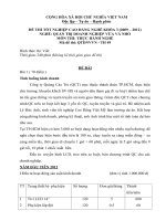 Đề thi thực hành Quản trị doanh nghiệp vừa và nhỏ năm 2012 (Mã đề TH49)