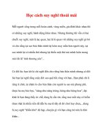 Học cách suy nghĩ thoải mái potx