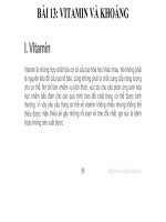 BÀI GIẢNG THỰC TẬP SINH HỌC ĐẠI CƯƠNG 1 - BÀI SỐ 6 pptx