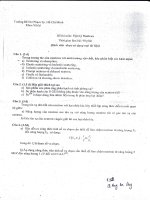 Đề thi khóa 33 trường ĐHSP năm 4 khoa vật lý - Vật lý neutron pdf