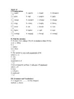 ĐỀ THI THỬ ANH VĂN - Test 15 docx