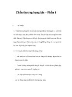 Chấn thương bụng kín – Phần 1 ppt