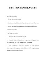 ĐIỀU TRỊ NHIỄM TRÙNG TIỂU pps