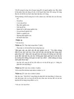 BỘ GIÁO DỤC VÀ ĐÀO TẠO - DỰ ÁN PHÁT TRIỂN GIÁO VIÊN TIỂU HỌC Phần 3 pot