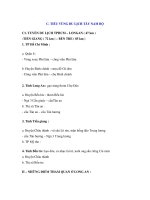 Giáo trình tuyến điểm du lịch Việt Nam - Phần C. TIỂU VÙNG DU LỊCH TÂY NAM BỘ doc