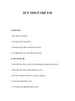 SUY TIM Ở TRẺ EM pdf
