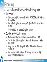 Kỹ thuật truyền số liệu : Phân hợp kênh part 3 potx