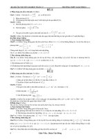 BỘ ĐỀ ÔN THI TỐT NGHIỆP TOÁN 12 TRƯỜNG THPT NAM TRIỆU - BỘ ĐỀ SỐ 2 pdf