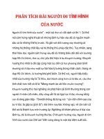 PHÂN TÍCH BÀI NGƯỜI ĐI TÌM HÌNH CỦA NƯỚC docx