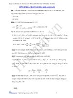 CÁC BÀI TẬP CHỨNG MINH VUÔNG GÓC potx