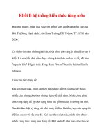 Khối B hệ thống kiến thức từng môn pptx