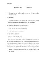 Giáo trình quá trình và thiết bị truyền khối - Bài 1 pdf