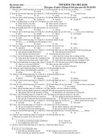 THI KIỂM TRA HKI (K10) potx