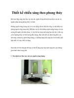 Thiết kế chiếu sáng theo phong thủy potx