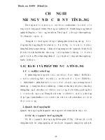 Giáo trình TÀI CHÍNH TIỀN TẾ - Chương 3 docx