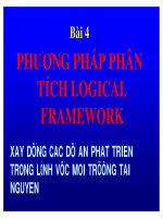 Phân tích hệ thống môi trường - Bài 4 pps