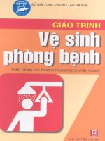 Giáo trình vệ sinh phòng bệnh part 1 pptx