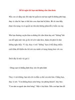 Để bé nghe lời bạn mà không cần cấm đoán pptx