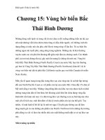 Khái quát về địa lý nước Mỹ - Chương 15: Vùng bờ biển Bắc Thái Bình Dương ppsx