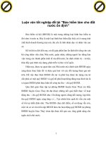 Luận văn tốt nghiệp đề tài 