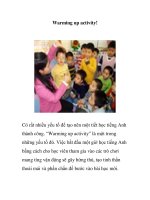 Warming up activity! pptx