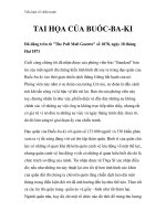 Tiểu luận về chiến tranh 