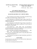 MẪU GIẤY PHÉP SỬA ĐỔI, BỔ SUNG Giấy phép sản xuất kênh chương trình quảng bá pps