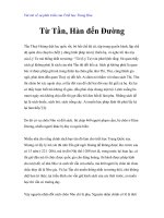 Vài nét về sự phát triển của Triết học Trung Hoa - Từ Tần, Hàn đến Đường pptx