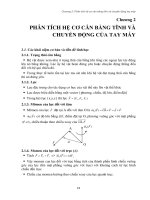 Giáo trình KỸ THUẬT ROBOT - Chương 2 ppsx