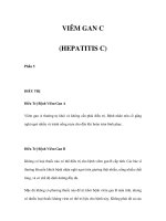VIÊM GAN C (HEPATITIS C) - Phần 5 ppt