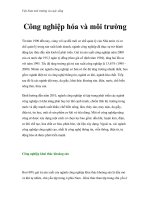 Việt Nam môi trường và cuộc sống - Phần 18 ppsx