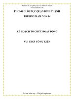 Giáo án mầm non chương trình đổi mới: ông già noen docx