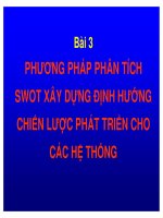 Phân tích hệ thống môi trường - Bài 3 pot